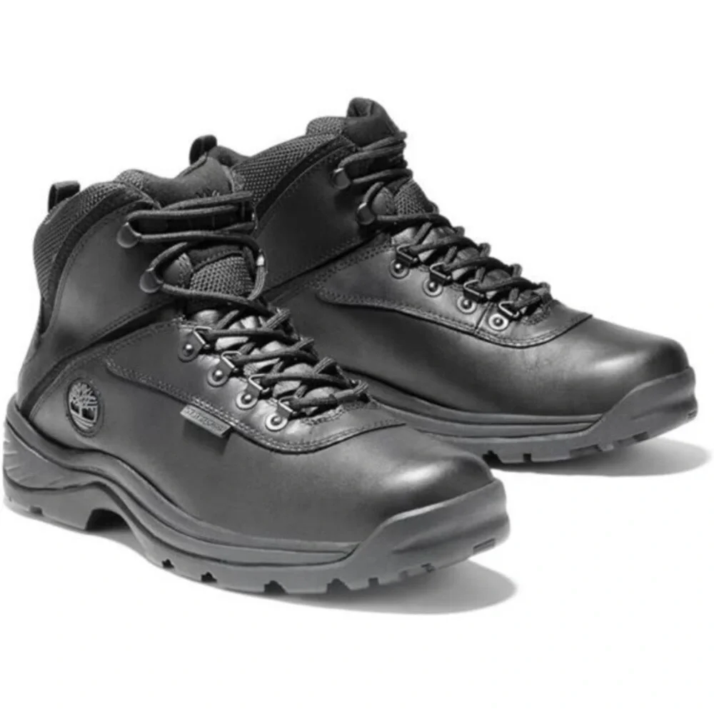 Timberland Black White Ledge Waterproof Mid Hiker | Size 11.5